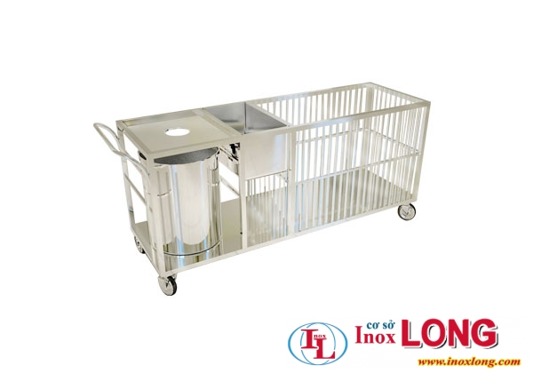 Xe thu gom thuc an thua Inox