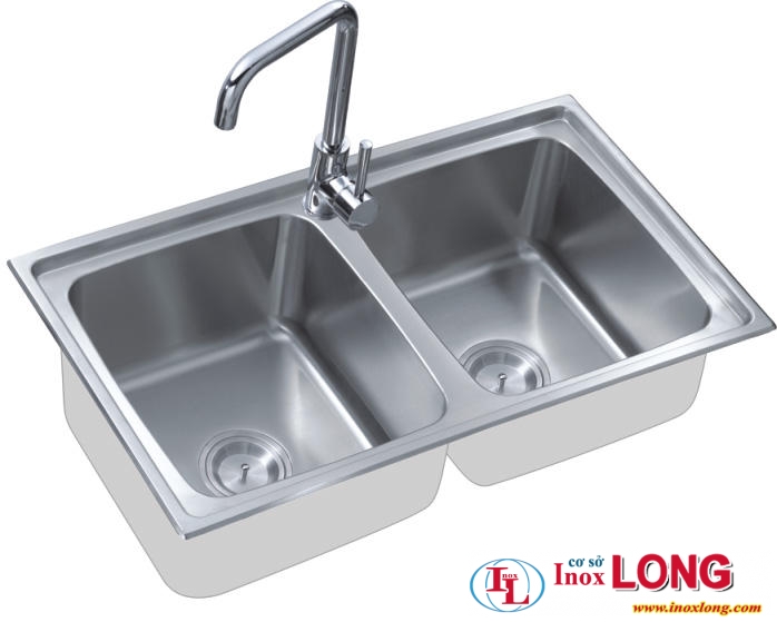 Chậu rửahai hoc inox